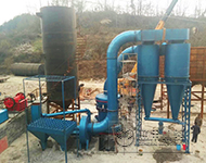 高压磨粉机现场