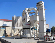 哥伦比亚客户石膏磨粉生产线