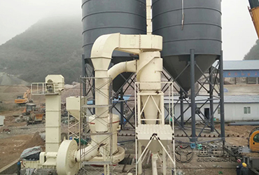 贵州安顺生石灰磨粉生产线