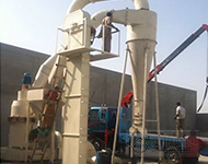 非洲赞比亚石灰石磨粉生产线