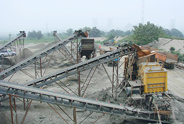 朝鲜时产120吨破碎制砂生产线