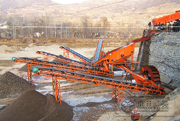广元时产30吨河卵石制砂生产线