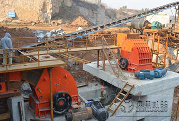 江西时产500吨石灰石生产线