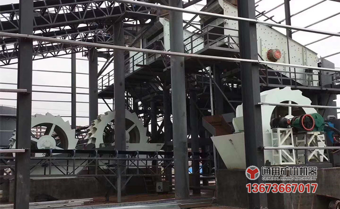 通用矿山机器砂石生产线设备洗砂机振动筛