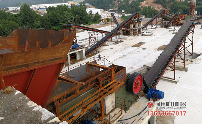 郑州通用环保砂石生产线