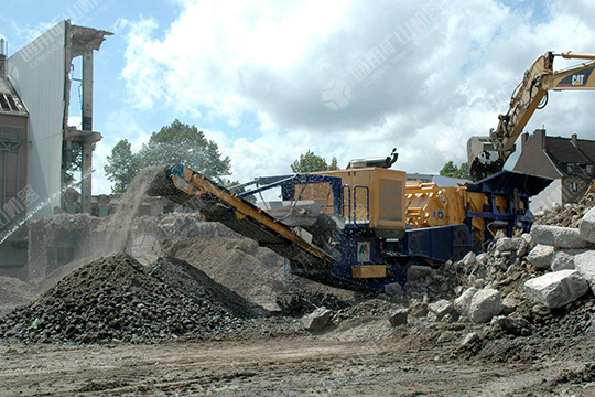 建筑垃圾破碎生产线 建筑垃圾破碎生产线