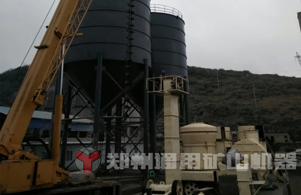 贵州安顺175欧版磨粉机安装现场图解