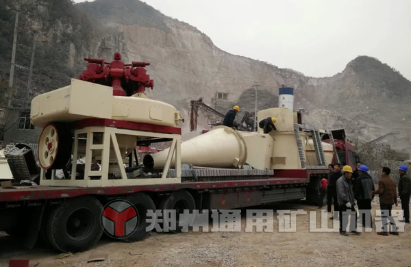 贵州安顺175欧版磨粉机安装现场图解